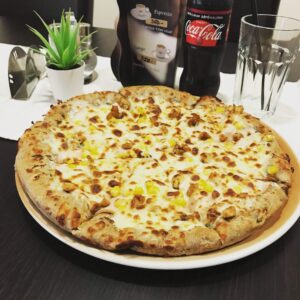 parmezán pizza