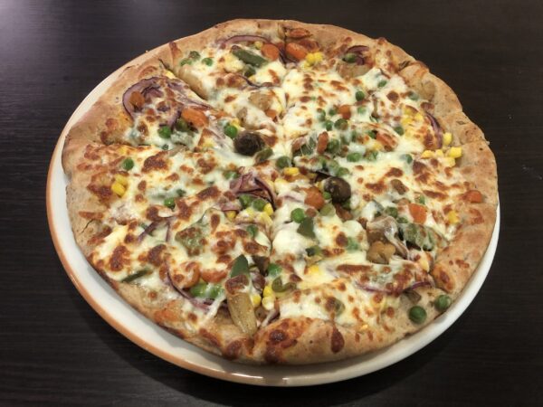 12. Vega pizza 22 cm fehérlisztes