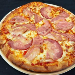 42. Extra húsos pizza 22 cm fehérlisztes